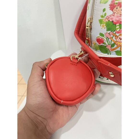 New Garden Strawberry Shortcake Boxed Lunch Exclusive Mini Backpack w Coin Purse - Picture 8 of 15